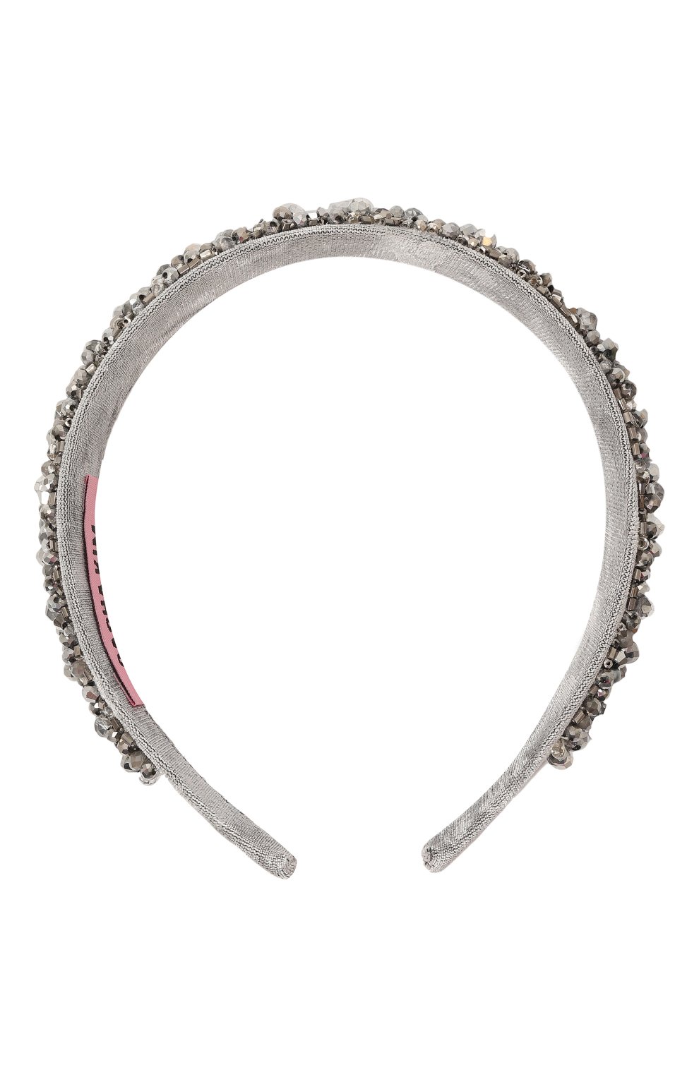 Ободок SASHA KIM серебряного цвета по цене 24300 руб., арт. УТ-00001247, фото 1 Ободок SASHA KIM, арт. УТ-00001247, фото 1