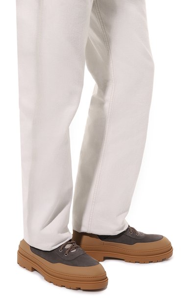 Кожаные хайкеры BRUNELLO CUCINELLI, арт. MZUUDB2211, фото 3