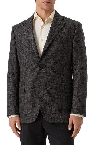 Пиджак из шерсти и кашемира CORNELIANI, арт. 266008-2616303, фото 4