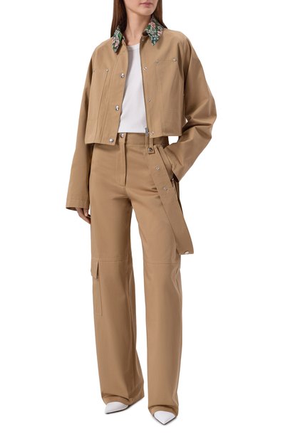 Хлопковые брюки-карго MSGM, арт. 4041MDP06/267104, фото 2