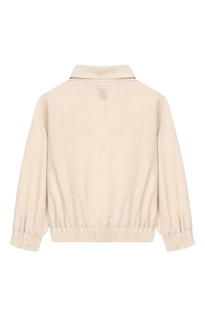 Бомбер ELEVENTY светло-бежевого цвета по цене 35250 руб., арт. EY2P47/I0315_001, фото 2 Бомбер ELEVENTY, арт. EY2P47/I0315_001, фото 2