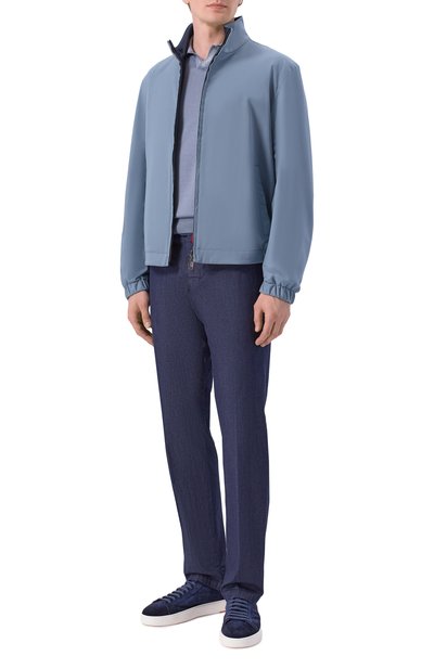 Двусторонняя куртка BRIONI голубого цвета по цене 527500 руб., арт. SBLS0L/PC40Q, фото 2 Двусторонняя куртка BRIONI, арт. SBLS0L/PC40Q, фото 2