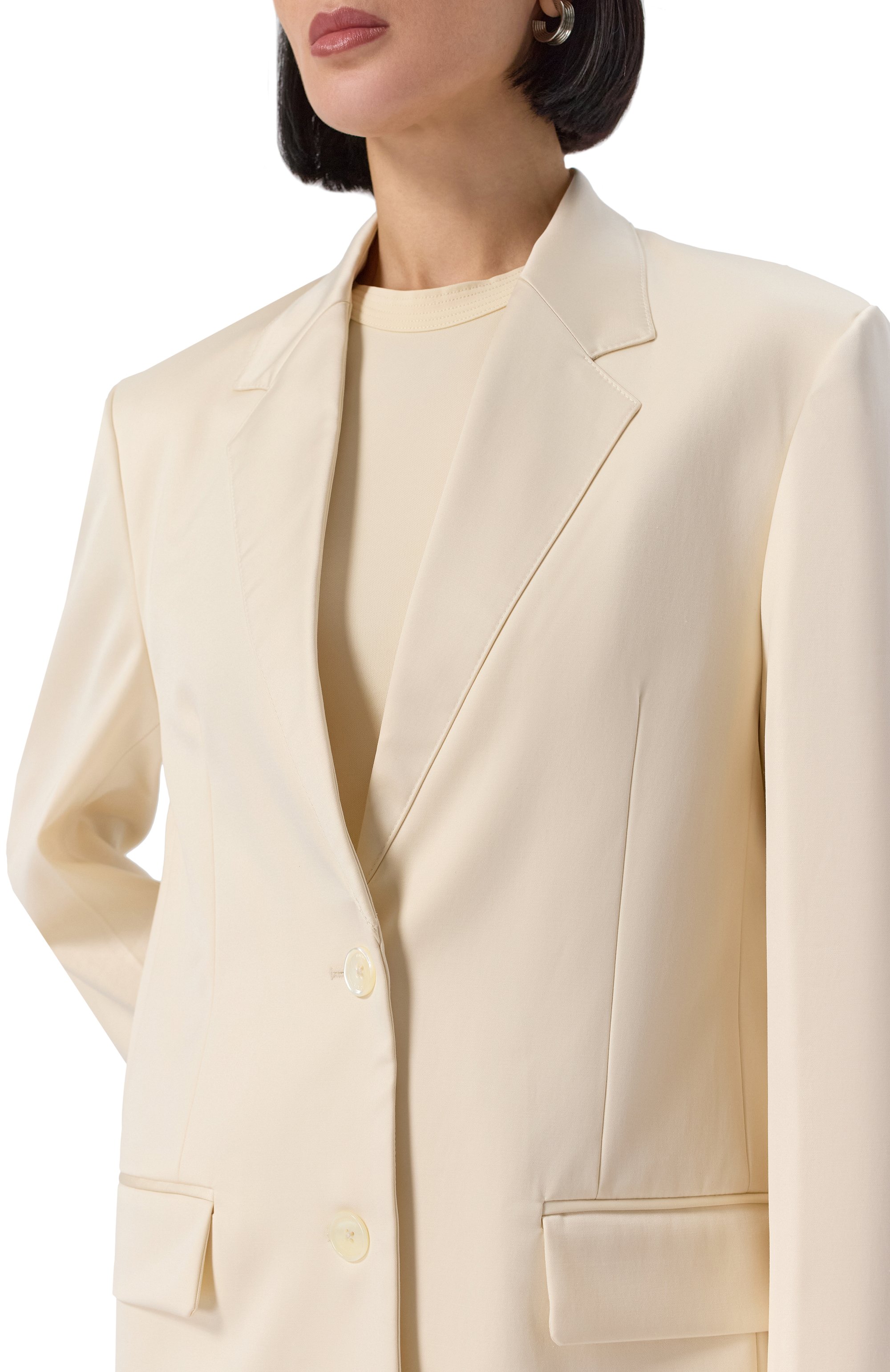 Жакет из вискозы и хлопка TOTEME, арт. 253-WRZ0054-FB0390, фото 5