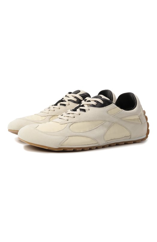 Комбинированные кроссовки Orbit Flash Bottega Veneta 838373/V3MS2 Кремовый 838373/V3MS2