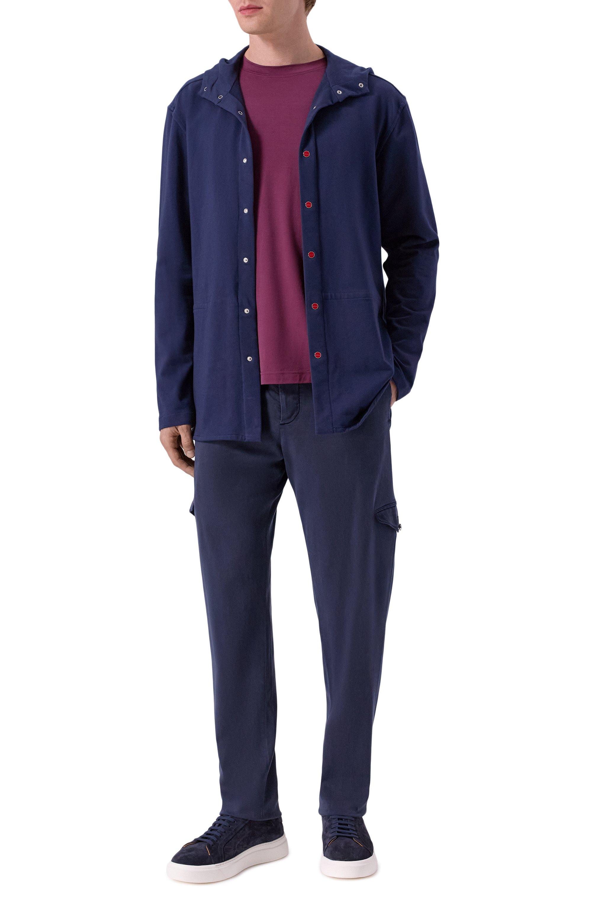 Хлопковый лонгслив KITON, арт. UMK0830K340, фото 2