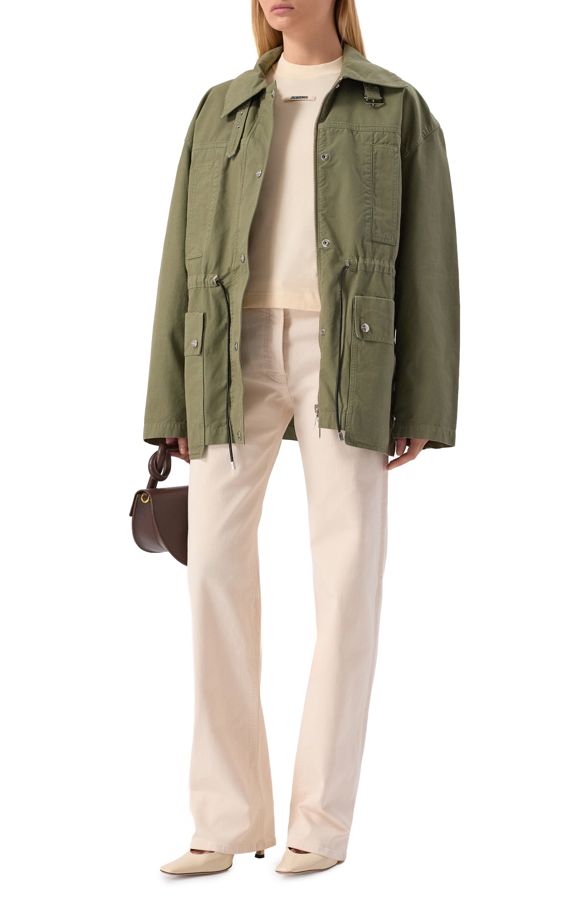 Хлопковый лонгслив JACQUEMUS, арт. 24ETSW00155/AJ00124, фото 2