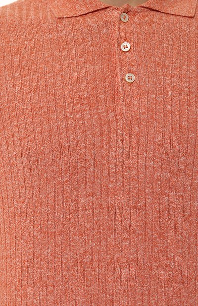 Поло изо льна и хлопка GRAN SASSO, арт. 57118/18641, фото 5