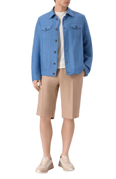 Шорты изо льна и шелка MVST, арт. M26.CSM.T408/TXAVI, фото 2