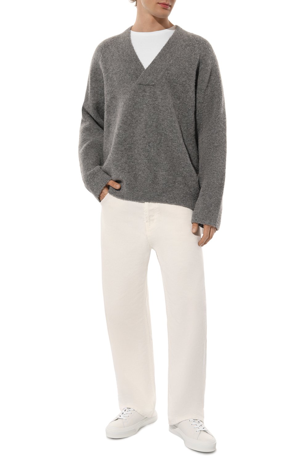 Кожаные кеды city sport GIVENCHY кремового цвета по цене 59950 руб., арт. BH005VH1GU, фото 2 Кожаные кеды city sport GIVENCHY, арт. BH005VH1GU, фото 2