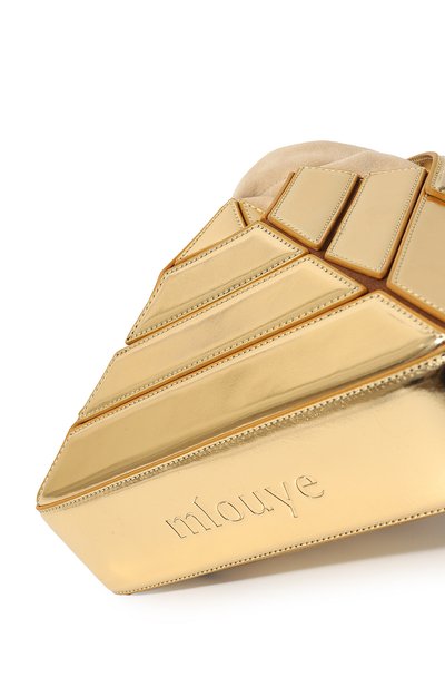 Сумка sera mini MLOUYE золотого цвета по цене 46000 руб., арт. 10-030, фото 3 Сумка sera mini MLOUYE, арт. 10-030, фото 3
