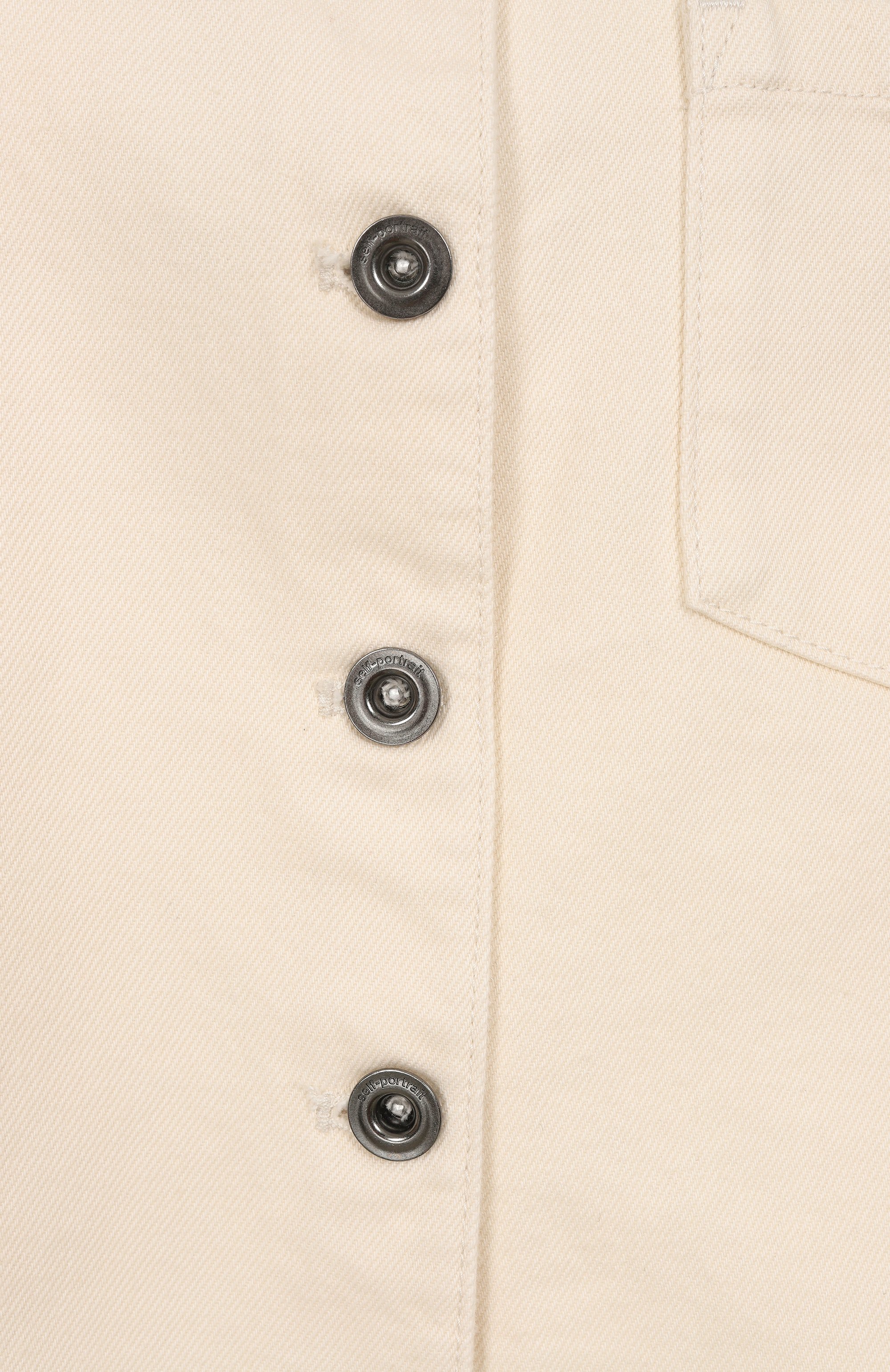 Джинсовая рубашка SELF-PORTRAIT, арт. SS25814TC, фото 6