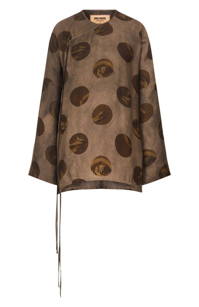 Женская шелковая рубашка UMA WANG, арт. W1 M UP1012