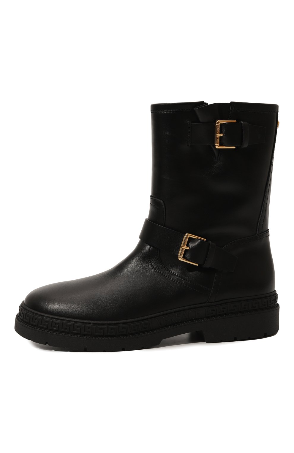 Кожаные полусапоги VERSACE, арт. 1012281/1A00138/34-40, фото 2