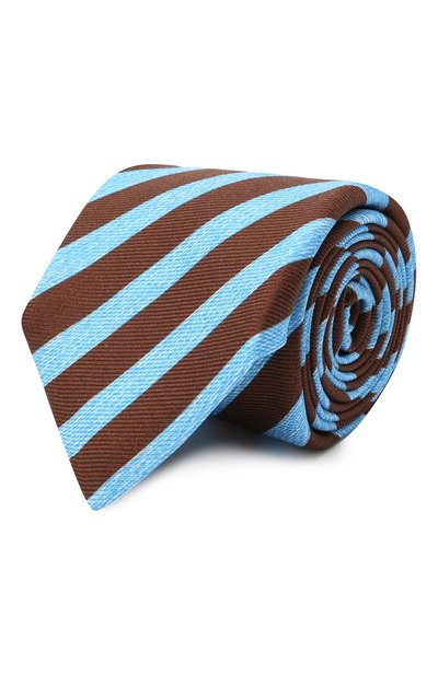 Мужской шелковый галстук KITON, арт. UCRVKLC06G66