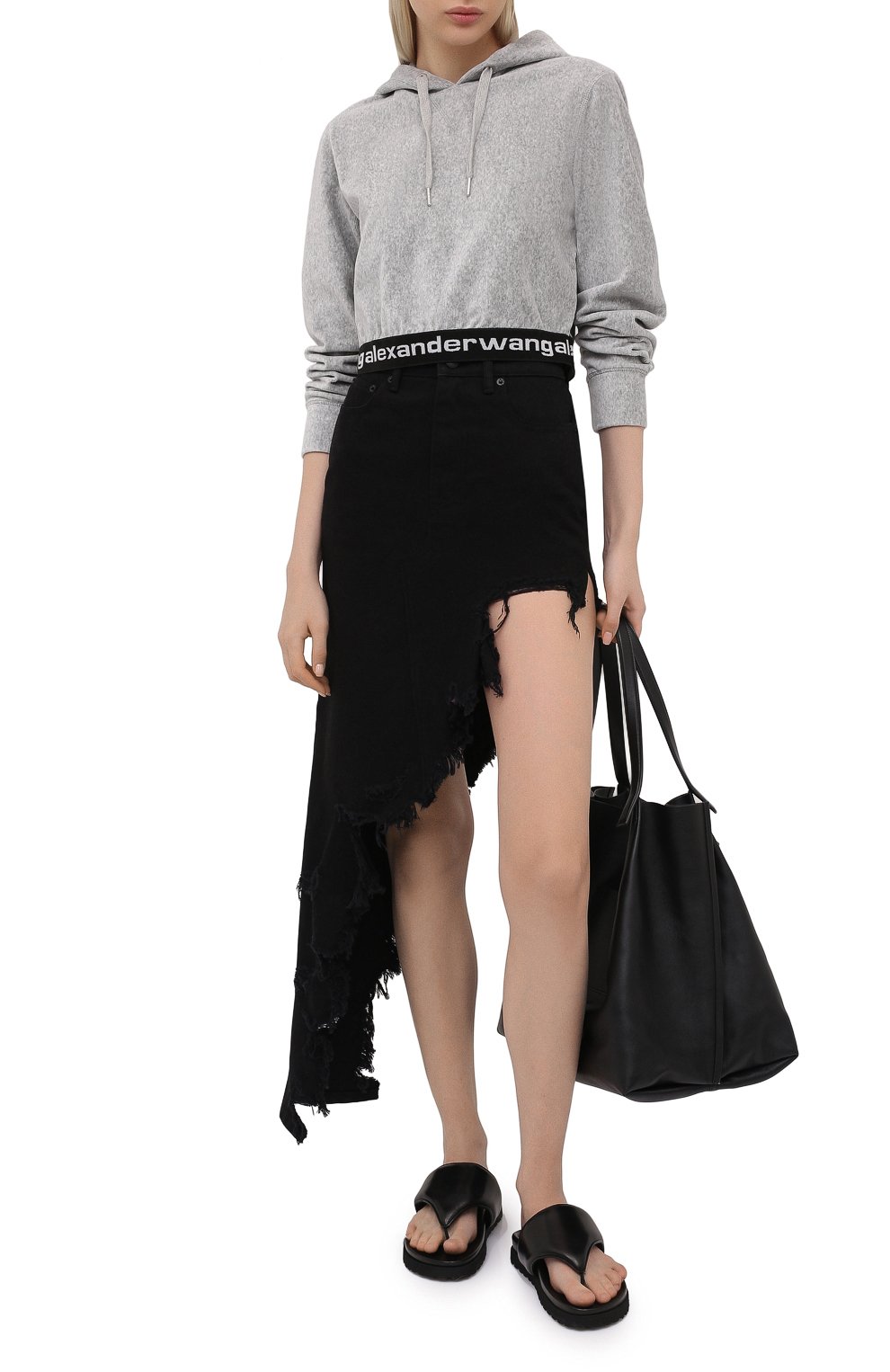 Джинсовая юбка ALEXANDER WANG, арт. 4DC2215174, фото 2
