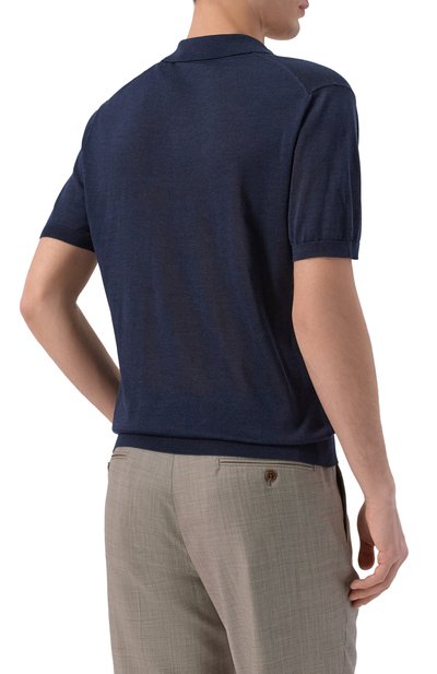 Шелковое поло CORNELIANI, арт. 27M541/2725170, фото 4