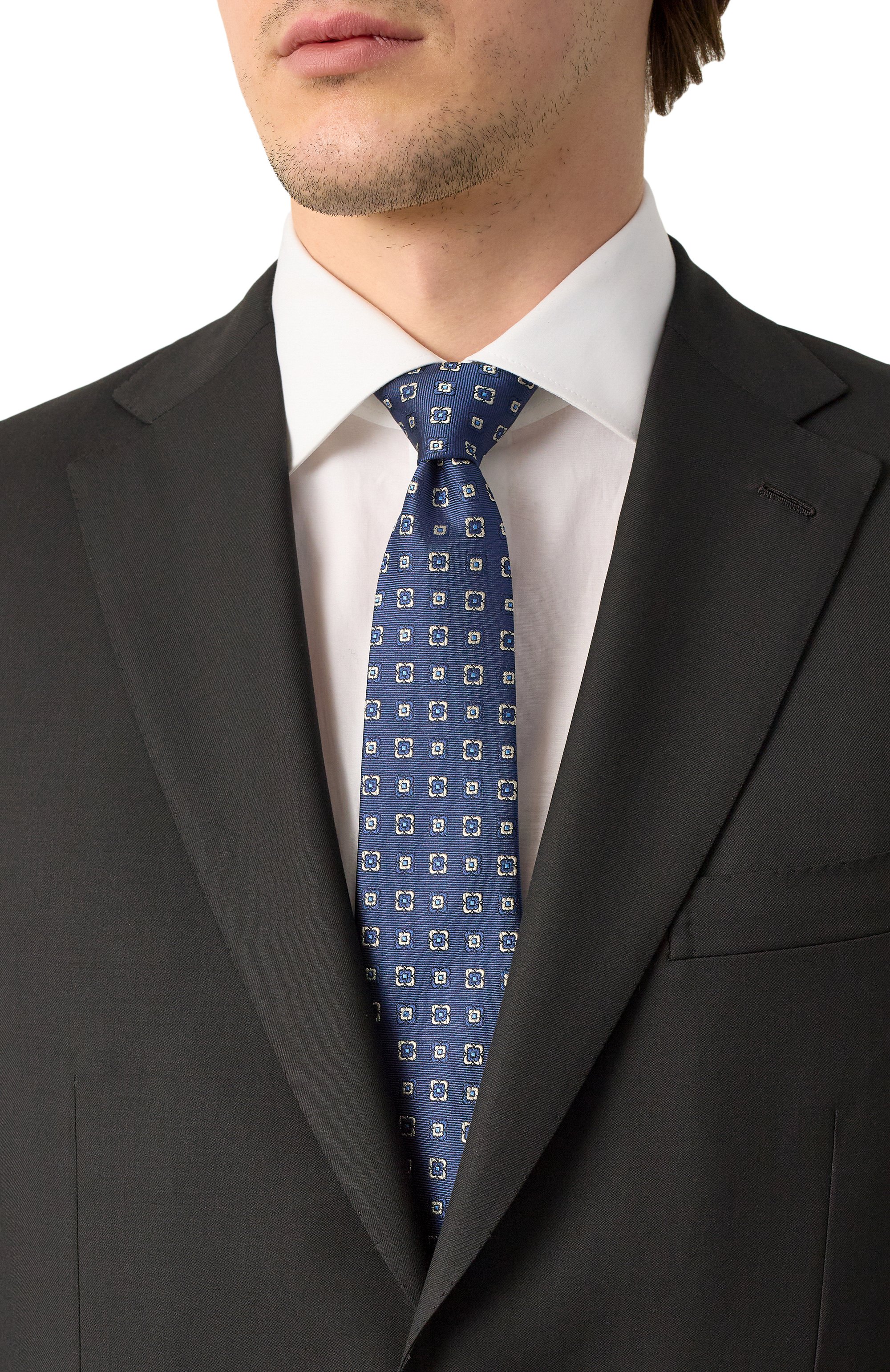 Шелковый галстук CANALI, арт. 18/HJ04197, фото 2