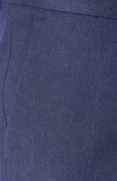 Брюки из хлопка и кашемира BRUNELLO CUCINELLI, арт. MY446E1450, фото 5