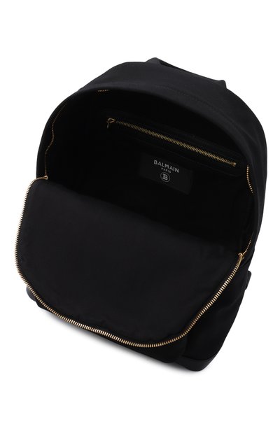 Рюкзак BALMAIN черного цвета по цене 62300 руб., арт. BZ0I26, фото 3 Рюкзак BALMAIN, арт. BZ0I26, фото 3