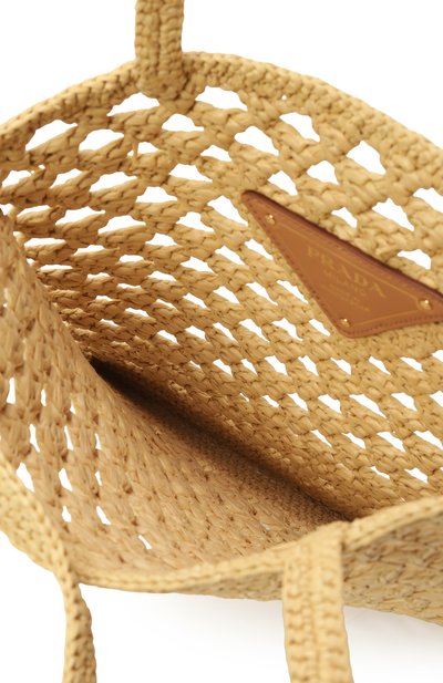 Сумка-тоут PRADA бежевого цвета по цене 236500 руб., арт. 1BG493/2M2T, фото 5 Сумка-тоут PRADA, арт. 1BG493/2M2T, фото 5