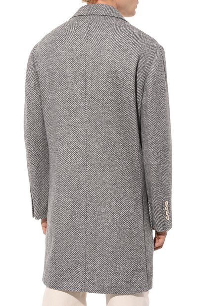 Шерстяное пальто BRUNELLO CUCINELLI, арт. MQ4749039, фото 4