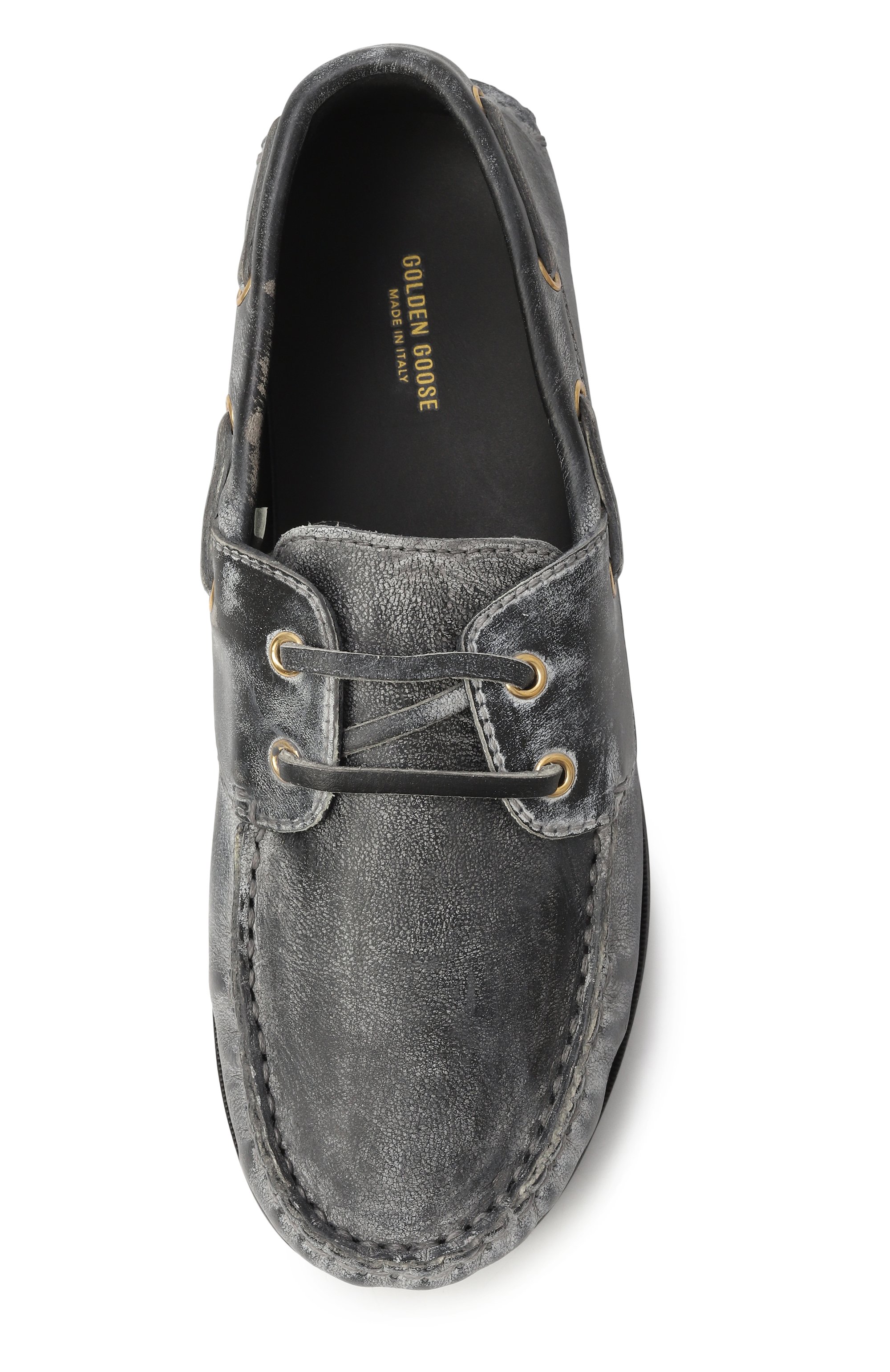 Кожаные мокасины cruise GOLDEN GOOSE DELUXE BRAND, арт. GYF00968.F007671, фото 4