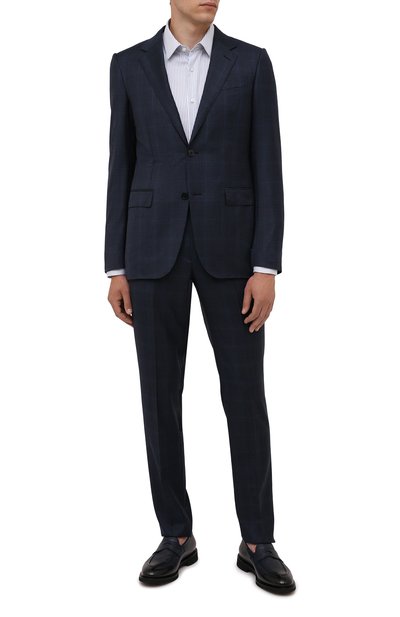 Кожаные пенни-лоферы DOUCAL'S, арт. DU2914VER0UT019NB04, фото 2