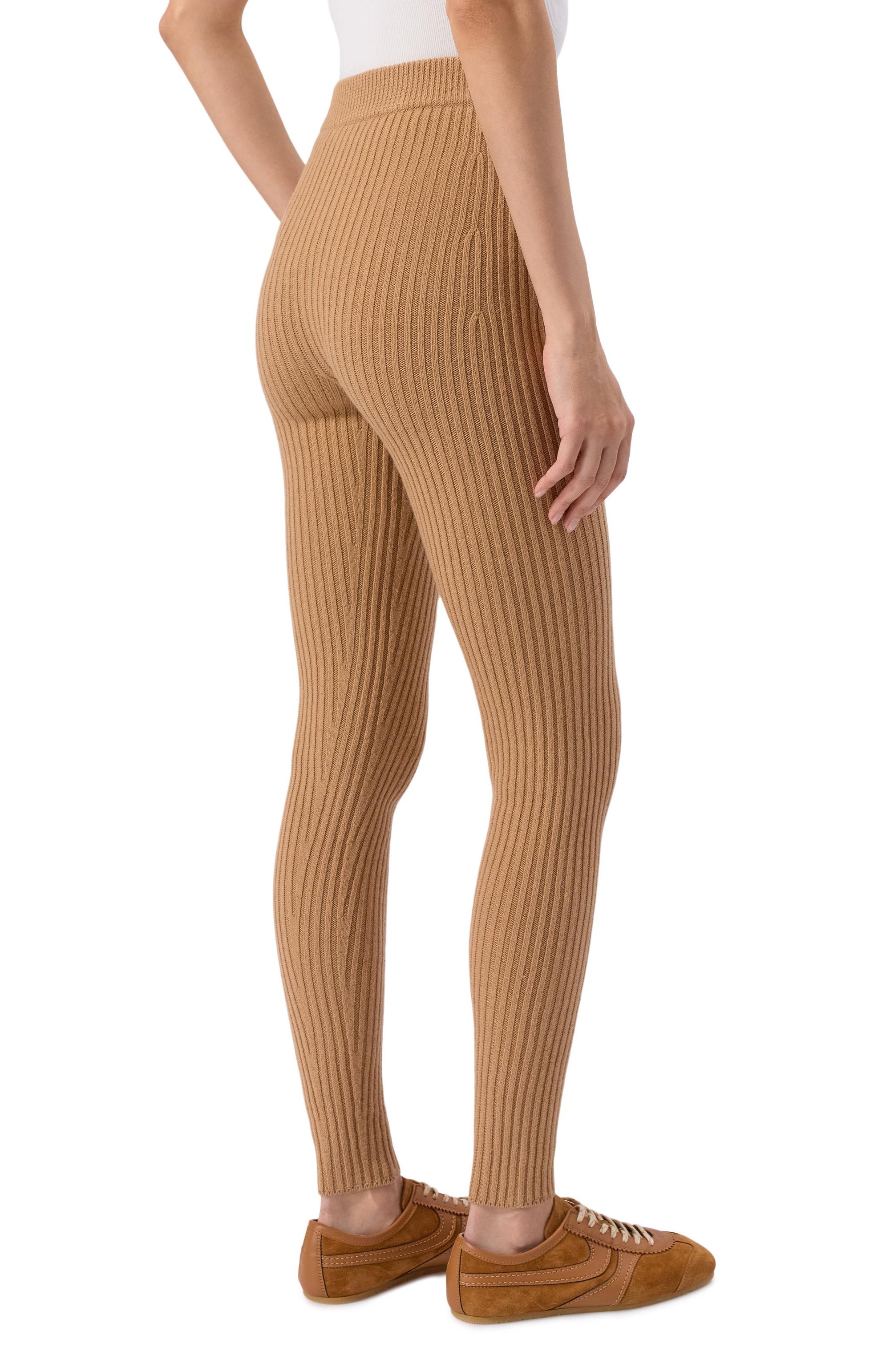 Легинсы из шерсти и кашемира MAX MARA, арт. AP0GE01234, фото 4