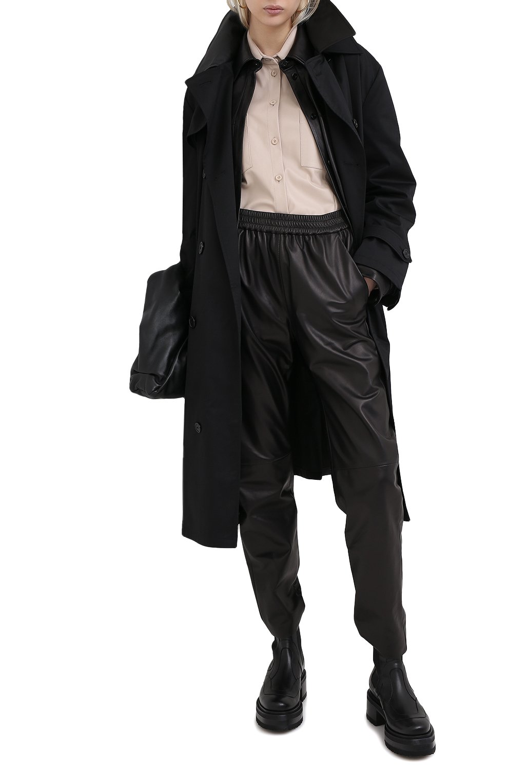 Кожаная рубашка DROME, арт. DPD0398P/D400P, фото 2