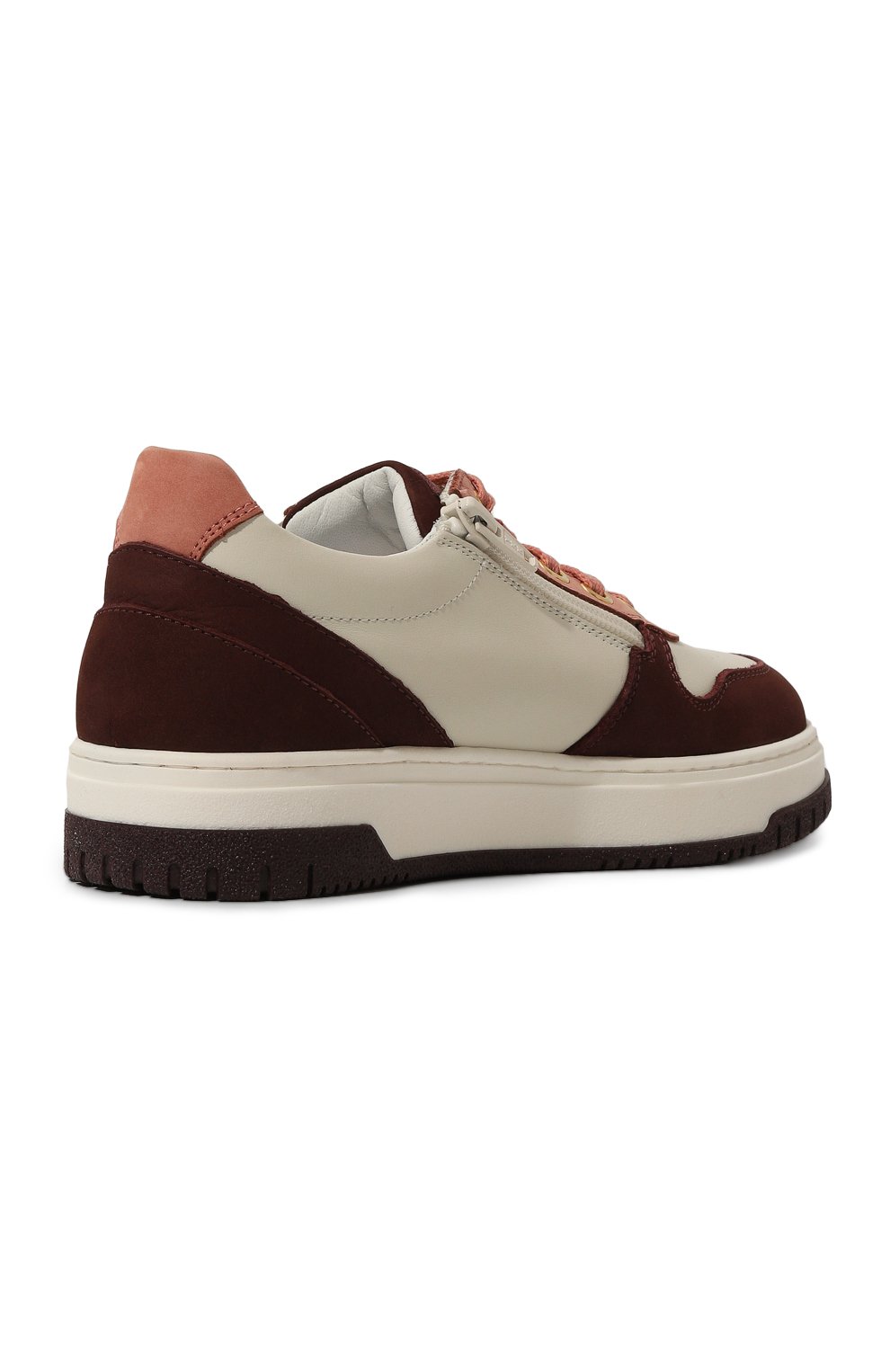 Кожаные кеды ELISABETTA FRANCHI LA MIA BAMBINA, арт. F4A9-E0117-1321B124/35-38, фото 3