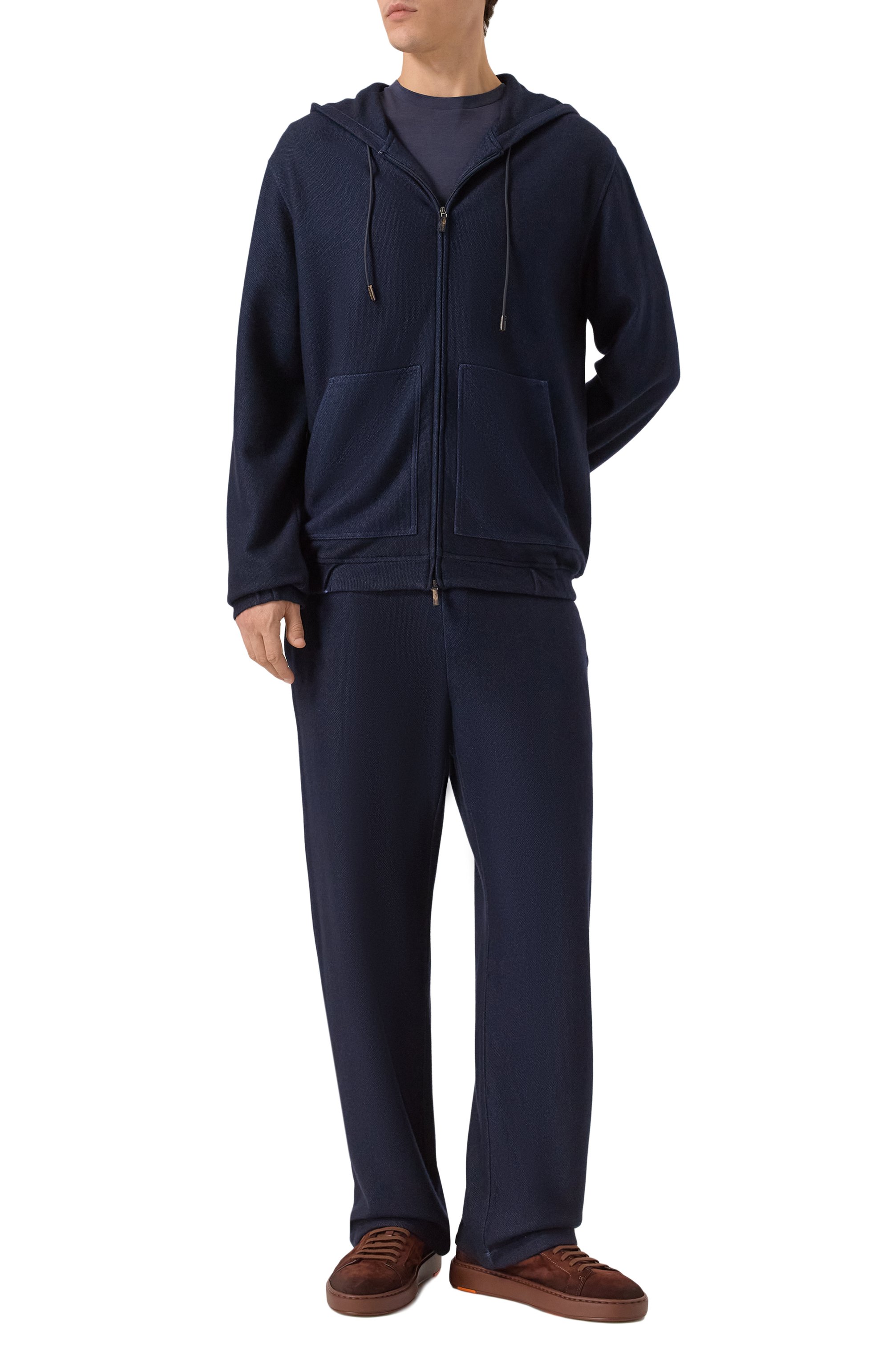 Замшевые кеды cleanic SANTONI, арт. MBCG21571F0XCA0L, фото 2