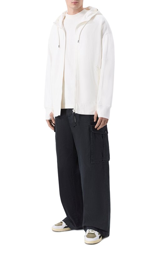 Хлопковая толстовка C.P. Company RCCMSS715A005086W Белый  RCCMSS715A005086W Фото 2