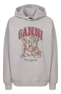 Хлопковое худи Ganni