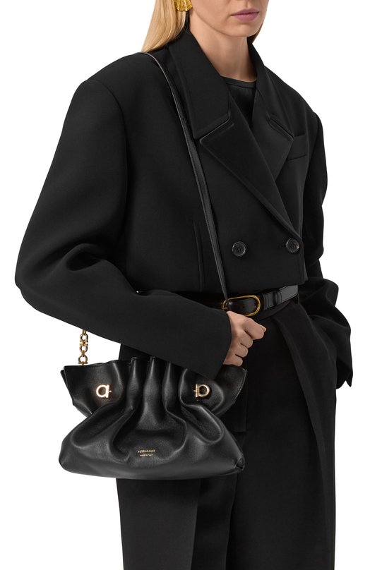 Сумка Soft small Ferragamo 219959/783295 Чёрный  219959/783295 Фото 2
