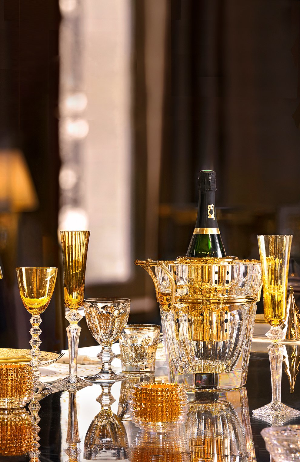 Набор из 2-х фужеров для шампанского mille nuits BACCARAT, арт. 2 811 584, фото 2