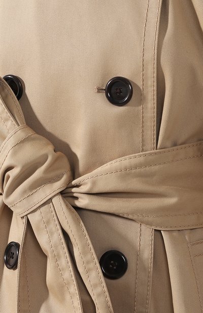 Хлопковое пальто MARC JACOBS (THE) бежевого цвета по цене 92700 руб., арт. W4190045, фото 5 Хлопковое пальто MARC JACOBS (THE), арт. W4190045, фото 5