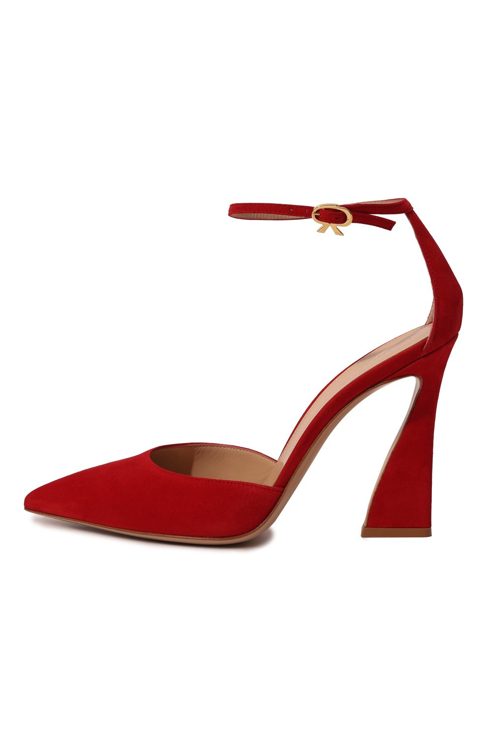 Замшевые туфли GIANVITO ROSSI, арт. G40333.15RIC.CAMTABS, фото 4