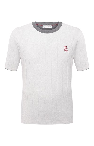 Хлопковый джемпер BRUNELLO CUCINELLI, арт. M29200900G, фото 1