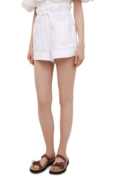 Льняные шорты TORY BURCH, арт. 82136, фото 3