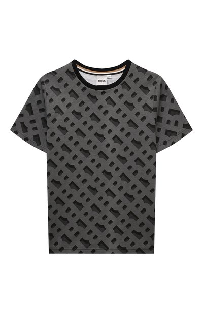 Хлопковая футболка BOSS, арт. J50731