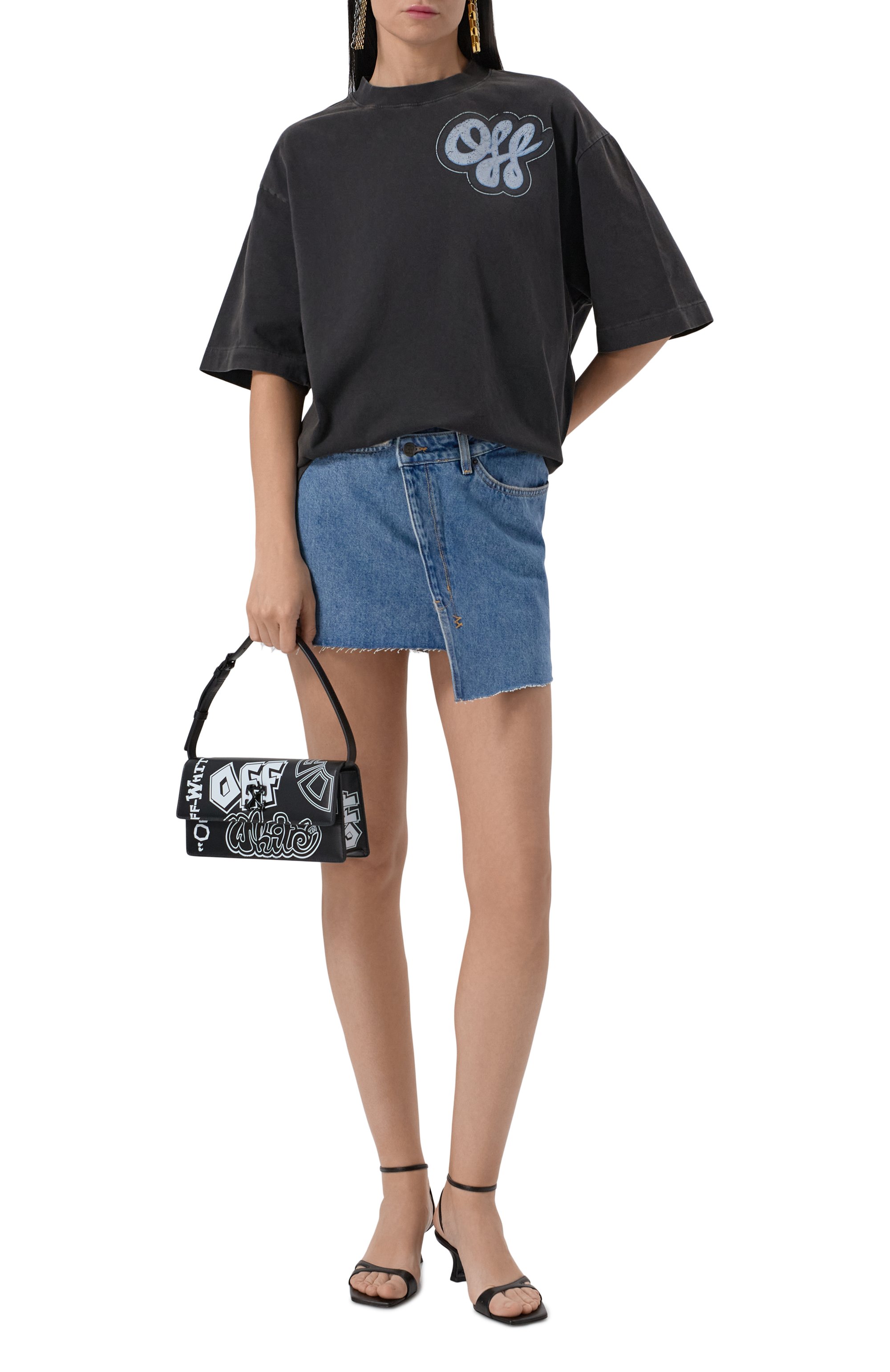 Сумка jitney 1.0 OFF-WHITE, арт. 0WNN172S25LEA002, фото 7