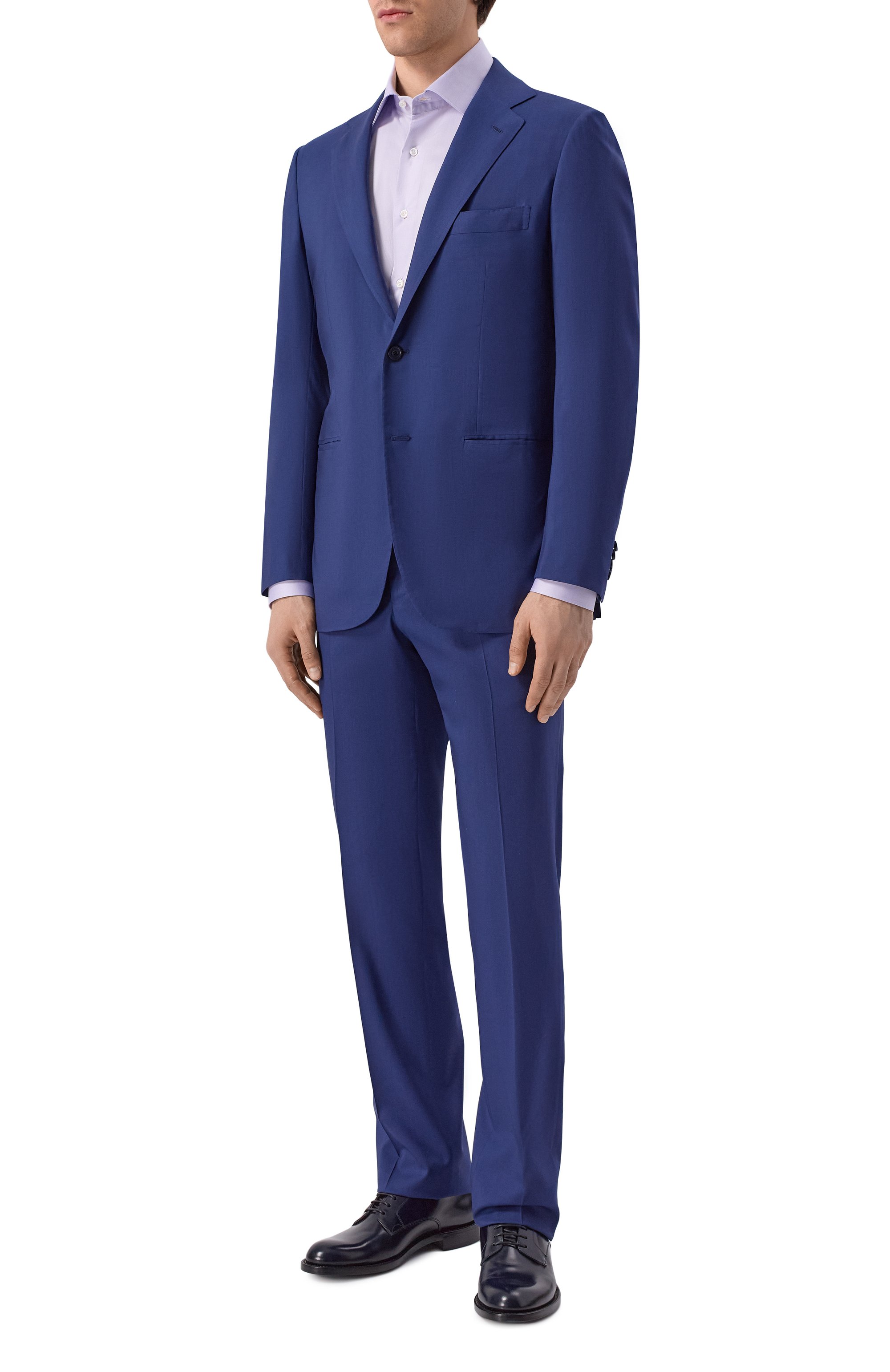 Хлопковая сорочка FRAY сиреневого цвета по цене 56600 руб., арт. TAMIGI/721, фото 2 Хлопковая сорочка FRAY, арт. TAMIGI/721, фото 2