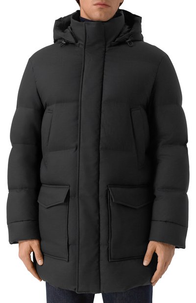 Пуховик из шелка и шерсти MVST, арт. LUG0_V0R0NA, фото 3