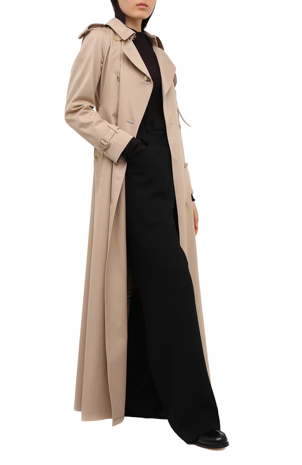 Хлопковый тренч BURBERRY, арт. 4564337, фото 2
