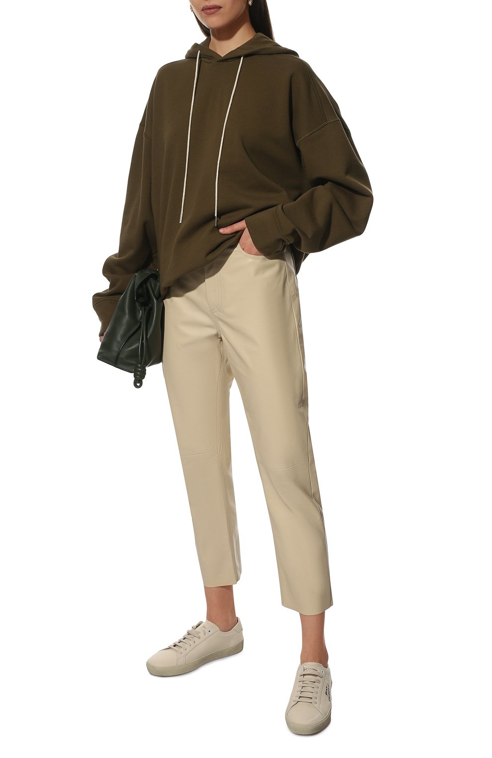 Хлопковое худи JIL SANDER, арт. JPPU707515-WU248608, фото 2