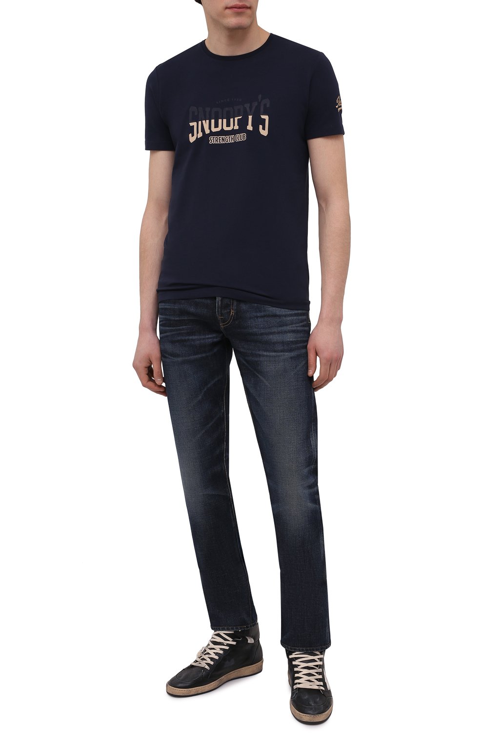 Кожаные кеды skystar GOLDEN GOOSE DELUXE BRAND, арт. GMF00230.F002944, фото 2