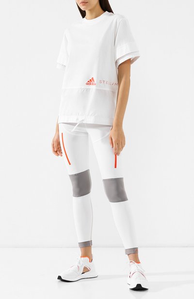 Хлопковая футболка ADIDAS BY STELLA MCCARTNEY, арт. DT9315, фото 2