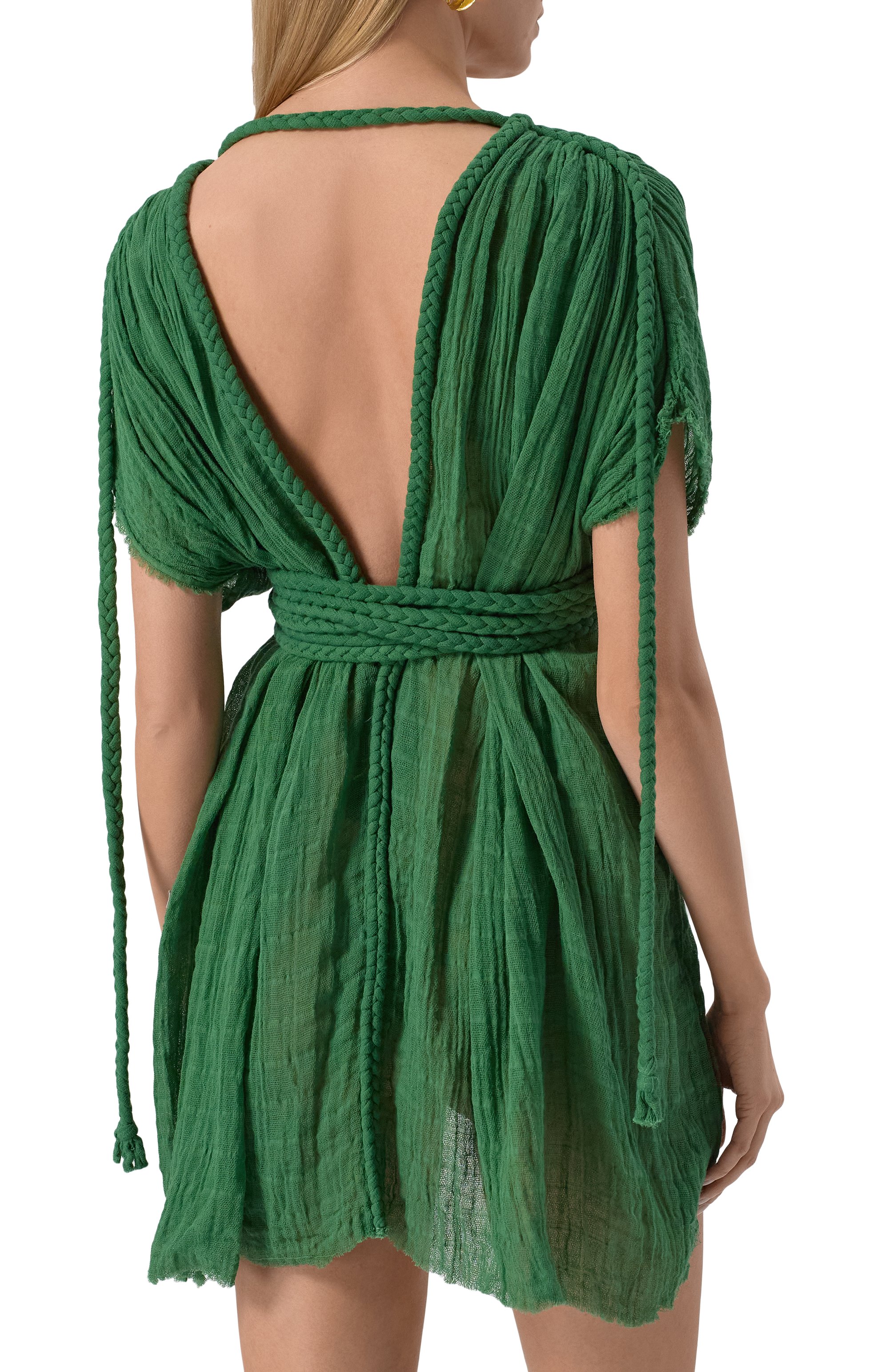 Хлопковое платье KASIA KULENTY, арт. ATHENA MINI DRESS, фото 4