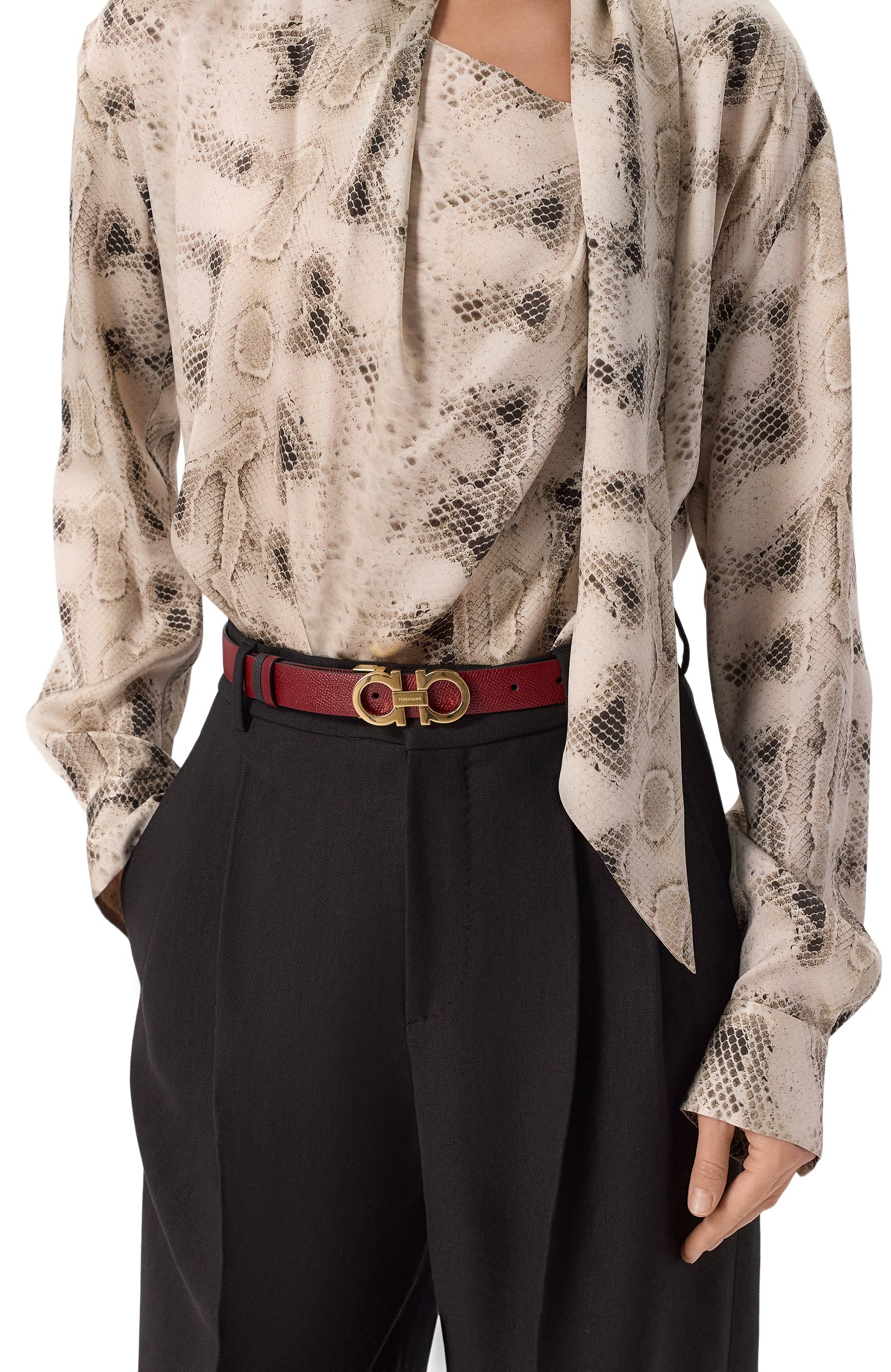 Двусторонний ремень FERRAGAMO, арт. 23A565/780393, фото 2