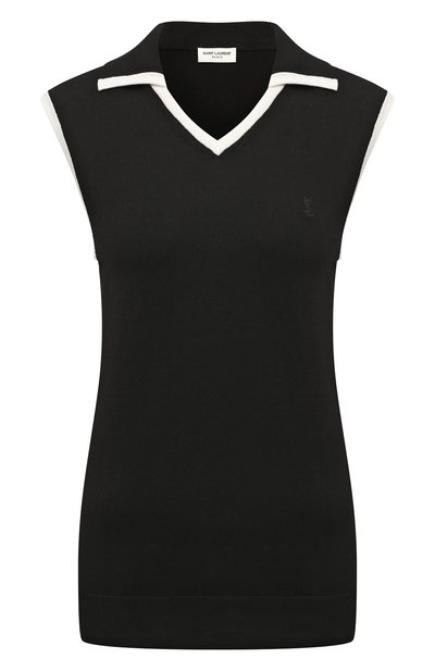 Женский хлопковый пуловер SAINT LAURENT, арт. 690763/YA2IC